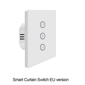 Zigbee Smart Curtain Switch EU/US for Roller Shutter Electric motor Google Home Alexa Voice Control DIY Smart Home power by Tuya