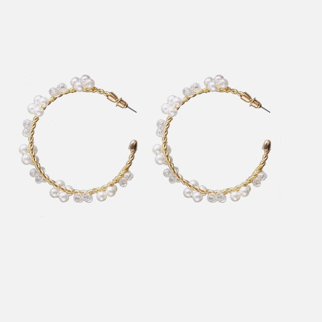 Ztech New Style Za  Resins Flower/Crystal/Beads Drop Earrings Women Long Big Statement Wholesale Factory Jewelry Ear Accessories