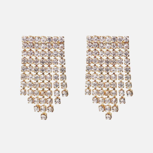Ztech New Style Za  Resins Flower/Crystal/Beads Drop Earrings Women Long Big Statement Wholesale Factory Jewelry Ear Accessories