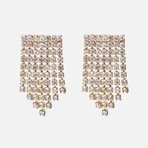 Ztech New Style Za  Resins Flower/Crystal/Beads Drop Earrings Women Long Big Statement Wholesale Factory Jewelry Ear Accessories