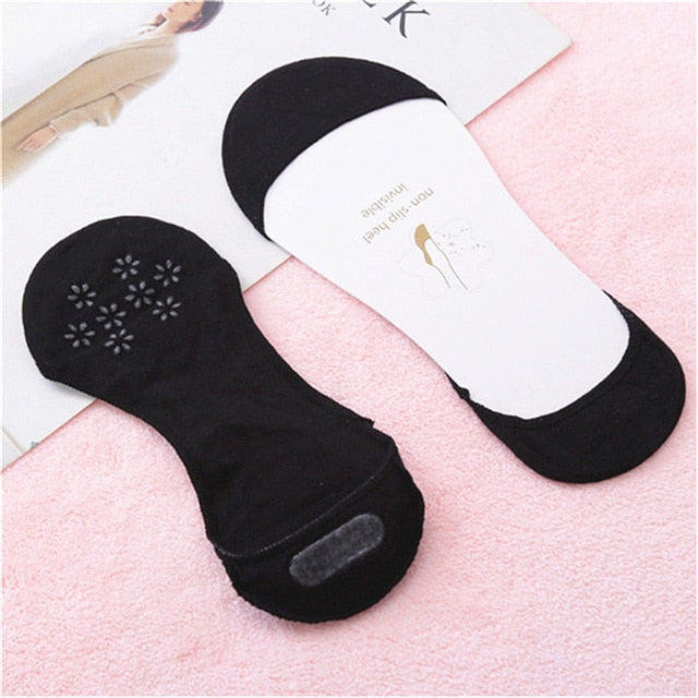 Wholesale Harajuku Cotton Socks Summer Autumn Cute Candy Color Boat Socks Invisible Low Cut Ankle Socks Women Girls Thin Sock