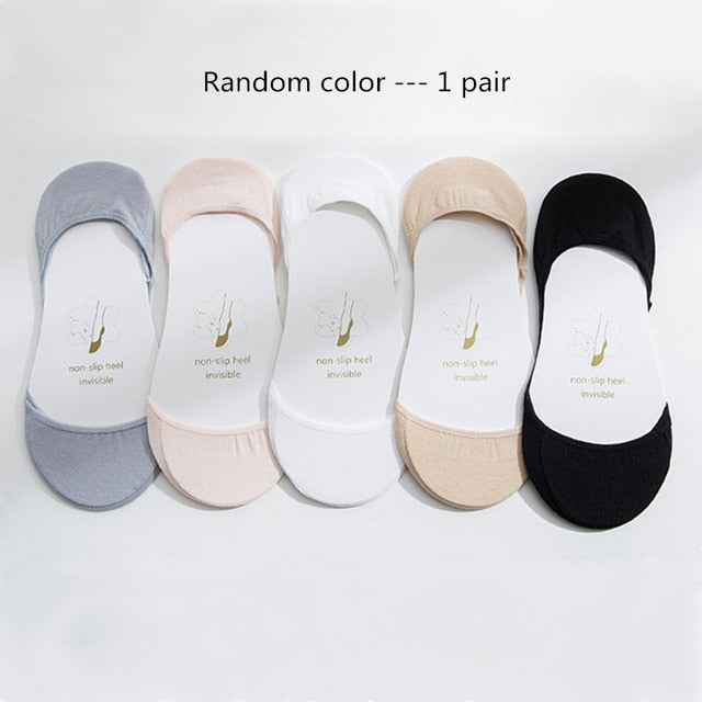 Wholesale Harajuku Cotton Socks Summer Autumn Cute Candy Color Boat Socks Invisible Low Cut Ankle Socks Women Girls Thin Sock