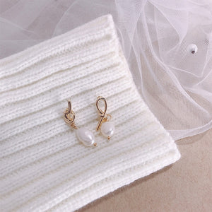 2019 New Crystal Pearl Tassel Earrings Female Long Paragraph Geometric Pendant Earrings Wedding Fashion Jewelry Jewelry Gifts