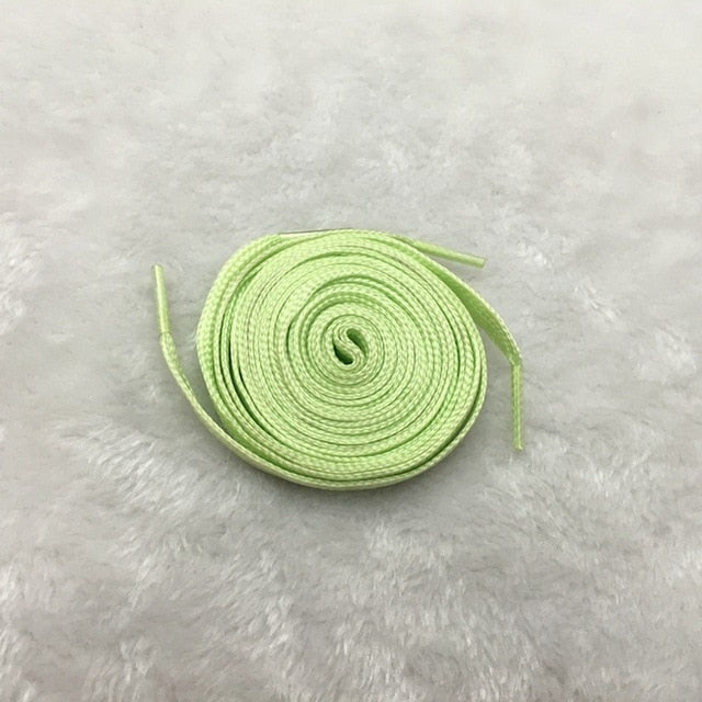 1 Pair Luminous Shoelaces Flat Sneakers Canvas Shoe Laces Glow In The Dark Night Color Fluorescent Shoelace 80/100/120/140cm