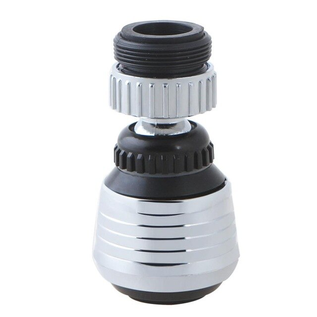 TPFOCUS Adjustable Faucet 360 Degree Rotation Tap Head Kitchen Water Saving Nozzle Faucet Filter Attachment On The Crane