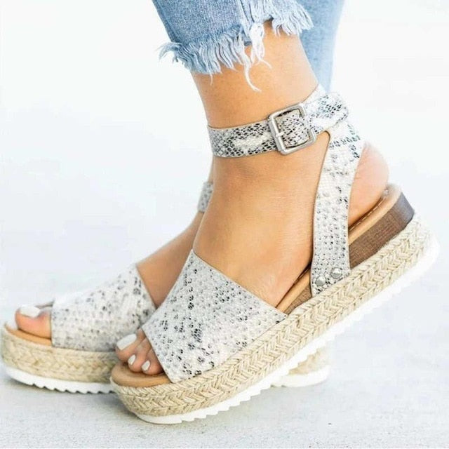 HOT Sandals Women Wedges Shoes Pumps High Heels Sandals Summer Flip Flop Chaussures Femme Platform Sandals Sandalia Feminina