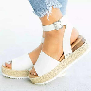 HOT Sandals Women Wedges Shoes Pumps High Heels Sandals Summer Flip Flop Chaussures Femme Platform Sandals Sandalia Feminina