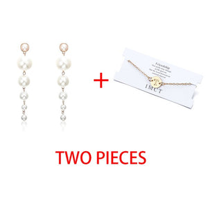 2 pcs Bracelet & Bangle For Women Trendy Simple Adjustable Name 2020 Gold Color Bracelets+Earrings Fashion Jewelry Female Gift