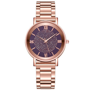 Relógios femininos 2020 luxo diamante rosa ouro senhoras relógios de pulso magnético feminino pulseira relógio para feminino relogio feminino