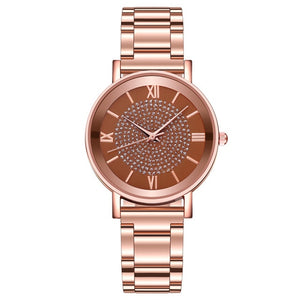Relógios femininos 2020 luxo diamante rosa ouro senhoras relógios de pulso magnético feminino pulseira relógio para feminino relogio feminino