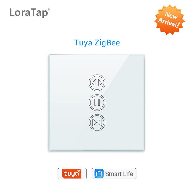Tuya Smart Life ZigBee 3.0 Curtain Blind Switch for Roller Shutter Electric motor Google Home Alexa Echo Voice Control DIY