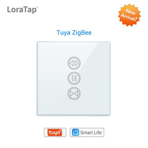 Tuya Smart Life ZigBee 3.0 Curtain Blind Switch for Roller Shutter Electric motor Google Home Alexa Echo Voice Control DIY