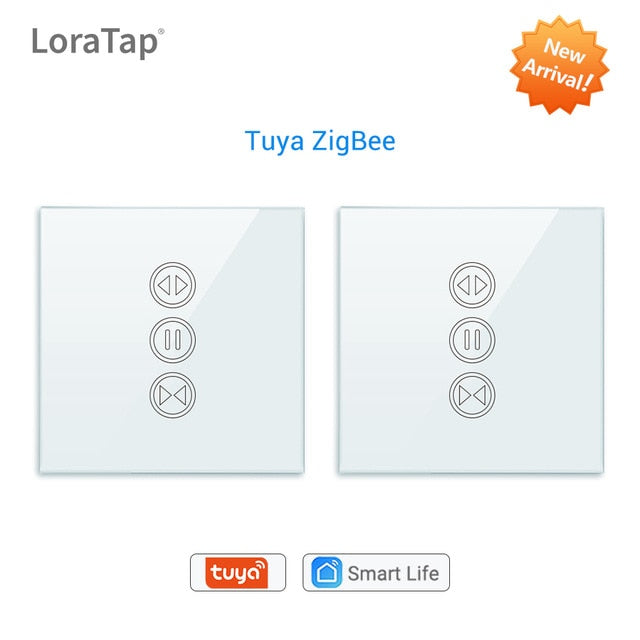 Tuya Smart Life ZigBee 3.0 Curtain Blind Switch for Roller Shutter Electric motor Google Home Alexa Echo Voice Control DIY